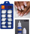 Face Value 100pcs White Artificial Nails For Girls.. 