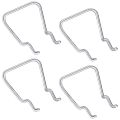 30Pcs Pegboard Plier Holders, Stainless Steel Double Loop Pegboard Hooks Accessories Shelving Display Hooks for Store. 