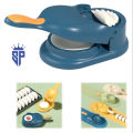 2 In 1 Samosa Maker, Manual Dumpling Maker Mood, Kitchen Dumpling Making Tool, Fast Easy Dumpling Tool Ravioli Mood Wrapper, Baking Pastry Manual Press Maker- AL HAMD TRADER. 