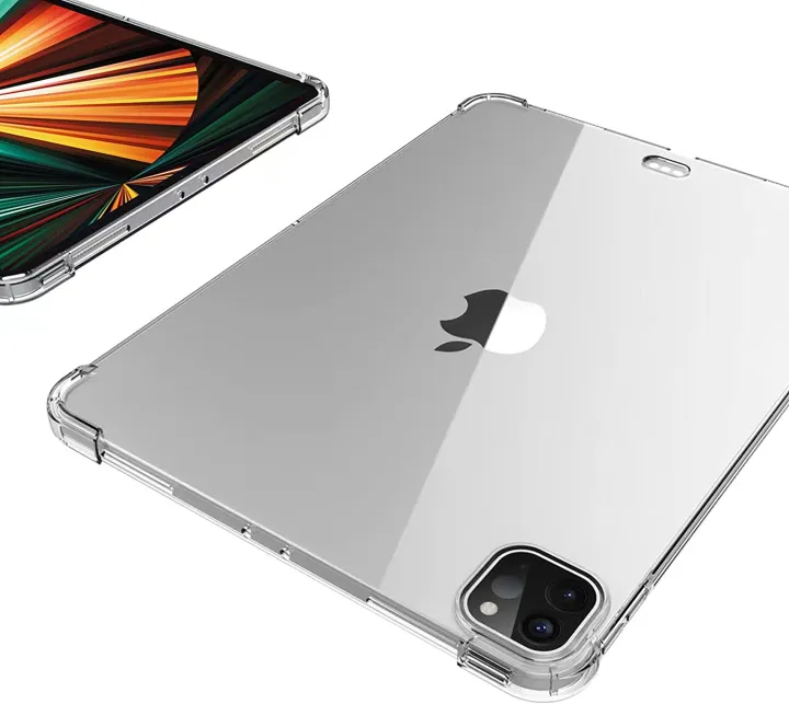 iPad%20Pro%2012.9%20inch%204th/5th%20Generation%20Tpu%20Clear%20Case%20Shockproof%20Silicon%20Transparent%20Protective%20Case/%20Slim%20Back%20Cover%20For%20Ipad%20Pro%2012.9%20-%20Image%203