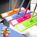 Flat Floor Mop Towel with Extendable Dry Towel Mop and Adjustable Handle. 