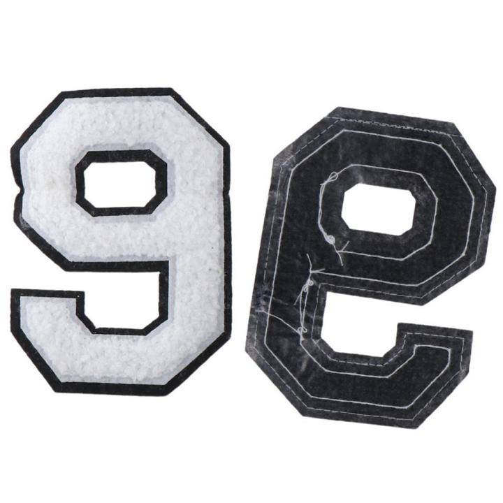 5%20Pieces%20Chenille%20White%20Chenille%20Numbers%209%20Patches%20DIY%20Clothes%209%20shape%204.49x%203.19%20inch%20Large%20Size%20Clothing%20Iron-on%20Embroidered%20Patch%20Sew%20on/Iron%20on%20Patches%20Hats%20-%20Image%204