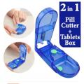 Pill Cutter & Crusher RIGHT DOSE™ 2-in-1  – Imported, Easy Cut & Crush Tool. 