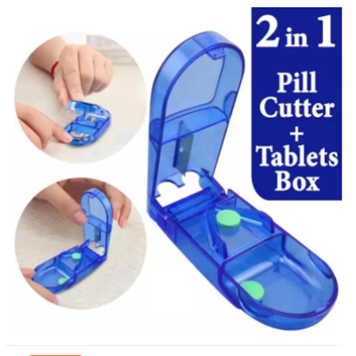 Pill Cutter & Crusher RIGHT DOSE™ 2-in-1  – Imported, Easy Cut & Crush Tool