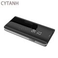 View Mirror Leather Case for Huawei Honor 8X Flip Cover Phone Case for Honor 8 9 10 Lite Case Honor 7A DUA L22 7C AUM L41 Coque. 