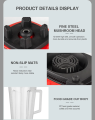 S i l v e r Crest Heavy Duty Blender 2 in 1 1800Watts Power full motor 2 L Large capacity Unbreakable Jug and 700ML Grinder/Chopper. 
