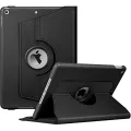 Ipad 9.7" 5/6  Gen Book Cover with 360 Rotating Stand Auto wake/sleep for Apple Ipad 9.7" Models air / air 2 / pro 9.7 /6th gen . 