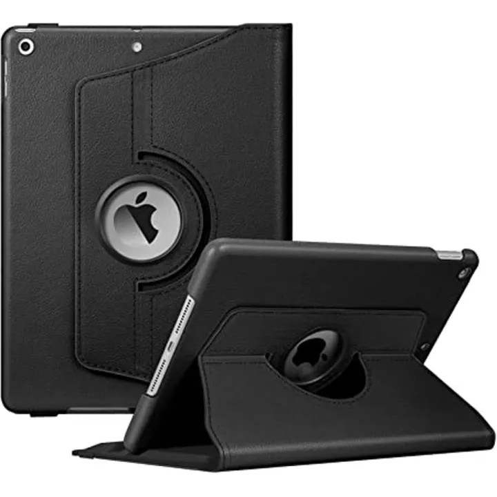 Ipad 9.7" 5/6  Gen Book Cover with 360 Rotating Stand Auto wake/sleep for Apple Ipad 9.7" Models air / air 2 / pro 9.7 /6th gen 