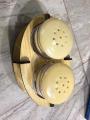 Salt and Pepper Set with Beautiful Wooden Stand (Namak Dani). 