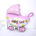 BABY GIRL CARRIAGE FOIL BALLOON ( 14 INCH ). 