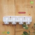 4pcs/lot Spices Jars Seasoning Box Spice Rack. 