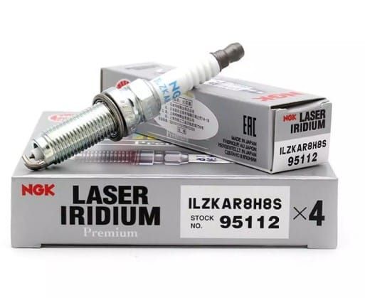 NGK laser iridium spark plugs ILZKAR8H8S for honda civic 1.5 turbo