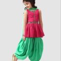 Baby girl lawn frock with patlya shlwar  for summer-Premium quality lawn dress for 1 to 7 years baby girl. 