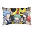 Assassination Classroom Bed Sofa Cushion Cover Printed Pillowcase Assassination Classroom Anime Koro Sensei Manga Classroom. 