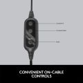 Logitech USB Headset / Headphone with Noise Cancelling Mic ( H370 ). 