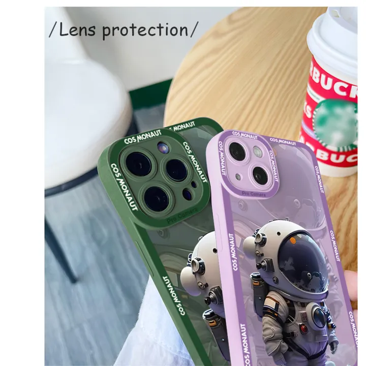 DEL%20for%20Infinix%20Zero%20X%20Zero%20X%20Pro%20Back%20Cover%20Cartoon%20Cosmonaut%20Phone%20Case%20Soft%20Rubber%20Camera%20Protection%20Design%20Mobile%20Cover%20-%20Image%207