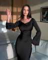 Elegant Long Western BodyCon Maxi Dress - Silk Party Wear BodyCon Maxi Dresses For Women. 