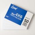 Ruled Flash Cards - Index Cards - Memo Cards Excel 6x4 Inches Ruled. 