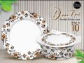 Dinner Time Dinner Set Double Glazed 72 pcs Durable Strong quality melamine. 