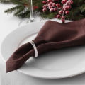 Modern Napkin Ring Design Stylish Gold Napkin Holder Buckles Easy to Use Elegant Table Decor Perfect for Christmas Modern Napkin Rings Napkin Ring Set. 