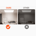 SIC LED SMD Panel Light 2x2 – 48W | 110LM/W High Brightness | Energy Efficient | Cool Daylight Netural White Warm White | Powr Factor 0.9. 