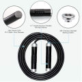 Yoomee Weighted Jump Rope - Heavy Jump Ropes with Adjustable Extra Thick Cable, Aluminum Silicone Grips Handles, High-Speed Ball Bearings, Premium Skipping Rope for Workouts Crossfit Home Fitness MMA & Gym. 