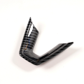 For Model 3 2024 Car Steering Wheel Cover Trim Sticker Interior Parts ABS Carbon Fiber. 