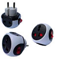 Multi Travel Adapter/Converter All In 1 Us Uk Asia Plug Conversion Adopter - Premium Quality, Travel-Friendly Adapter. 