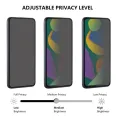 Infinix Smart 9 Privacy Protector 45 Degree HD Tempered Glass Anti Spy Privacy Protector for Infinix Smart 9. 