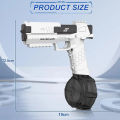 SplashMaster Pro - High-Powered Water Blaster Automatic Electric Water Toygun High Performances Spray Toygun Size Approx. 13 inch. 
