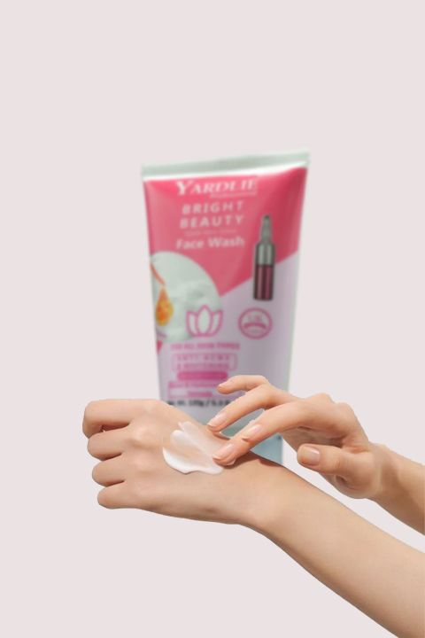 Yardlie Professional Bright Beauty Face Wash With Dengan Serum 120g Fresh Skin
