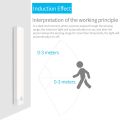 LED Human Body Cabinet Night Household Wardrobe Light USB Charging Indoor Wall Lighting Lights Stepless Dimming Smart Sensor Work Lamp. 