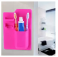 Waterproof Silicone Mighty Toothbrush Holder Storage. 