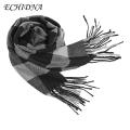 ECHIDNA Men Winter Scarf Tassel English Stylish Washable Men Muffler. 