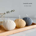 Mini Seashell Scented Candle Set of 2 Coastal Decor Home Fragrance. 