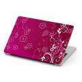 Dark Pink Background laptop back cover vinyl skin 12 13 14 15.6 inch for all laptop skin sticker. 