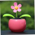 Car Decoration Solar Power Dancing Flower for Car, Dashboard Solar Dancing Flower. 