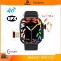 2025 Global 4G Android Smart Watch - 49mm AMOLED Screen, 4 Core CPU, Video Calls, LTE, GPS, SIM, Camera, for Men and Women. 