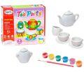 Tea party tea painting set toy-Tea Party set for kids tea set painting toy kitchen toys art & Craft for kids. 
