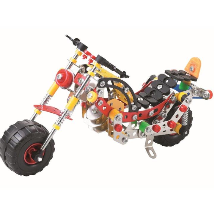 Intelligent Motorcycle assembly toy series 434