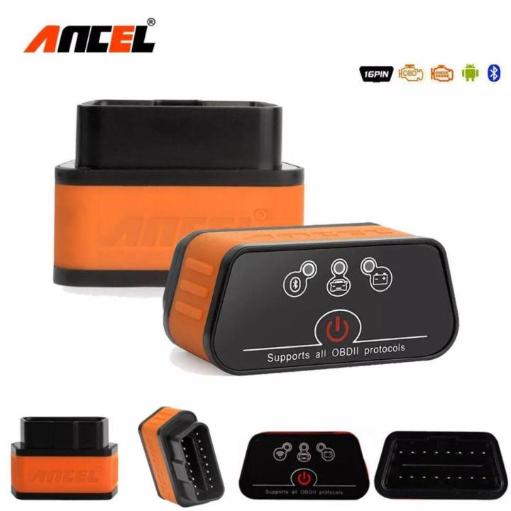 Ancel icar2 OBD2 ELM327 V1.5 Android Bluetooth Adapter Automotive Scanner Car Diagnostic Tool Car Error Code Reader ODB2 ELM327