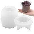Resin Jar Molds | Silicone Storage Box Jar Mold for Epoxy Resin | Bottle Casting Moulds for DIY Container Soap Candle Trinket Making. 