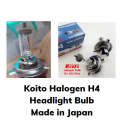 Koito Halogen H4 Headlight Bulb Made in Japan. 