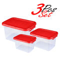 Two Side Lock Mega Multipurpose Storage Box With Lid  Multi-Colors. 