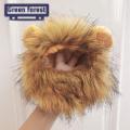 Cute Lion Cat Hat Adorable Lion Style Pet Hat Soft Breathable Lightweight Headwear for Dogs Cats Perfect Photography Prop Friendly to Skin Ideal for Southeast Asian Buyers Cat Hat. 