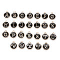 26Pcs Letter Alphabet Charms Initial Letter Bracelet Jewelry DIY Craft Making MJ. 