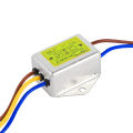 Anti-interference AC 220V power supply filter EMI line audio purifier CW1B 50/60Hz 1A/3A/6A/10A Power Filter. 