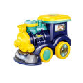 Bubble Train for Toddlers Outdoor and Indoor Automatic Bubble Blowing Train Toy with Universal Walking 3D Colorful Lights and Sound Train Toy for Kids in pakistan. 