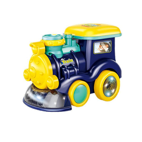 Bubble Train for Toddlers Outdoor and Indoor Automatic Bubble Blowing Train Toy with Universal Walking 3D Colorful Lights and Sound Train Toy for Kids in pakistan
