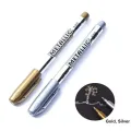 Metallic markers Golden And Silver for wood paper plastic glass sheets rocks metal iron. 